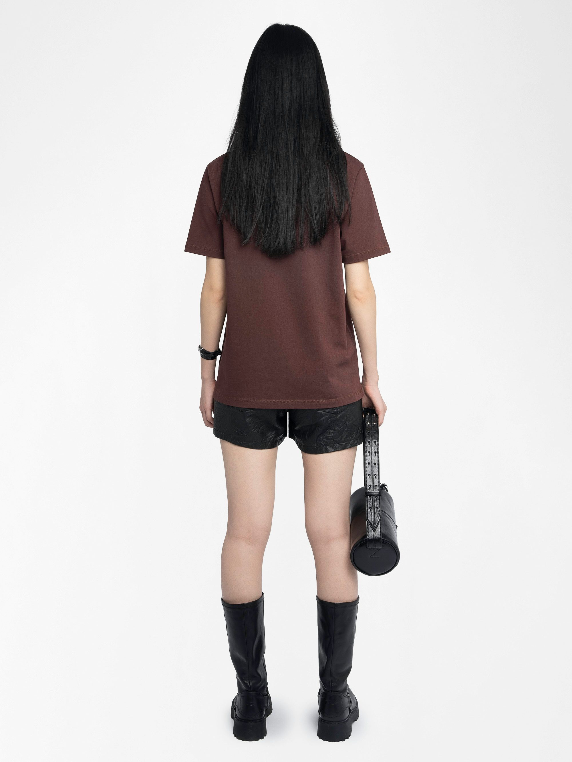 T-shirt Edwin - Short-sleeved oversized round neck t-shirt.